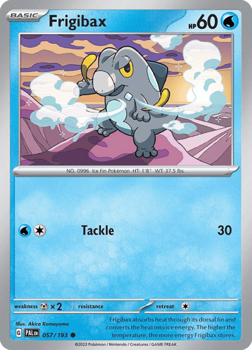 Frigibax - Paldea Evolved 57