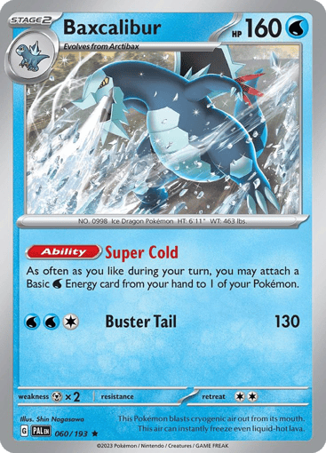 Baxcalibur - Paldea Evolved 60