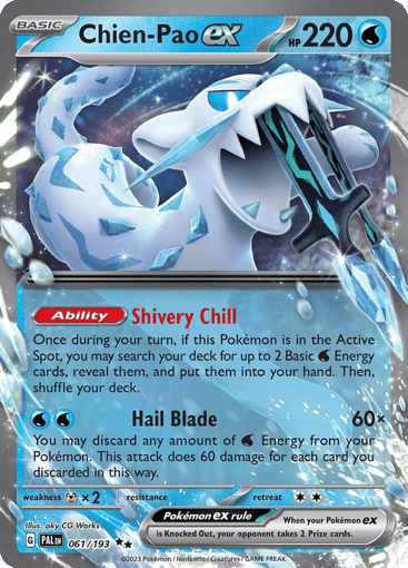 Chien-Pao ex - Paldea Evolved 61