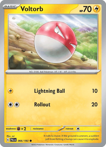 Voltorb - Paldea Evolved 66