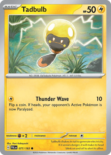Tadbulb - Paldea Evolved 77
