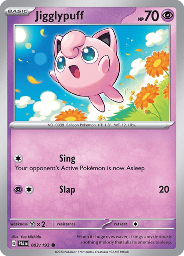 Jigglypuff - Paldea Evolved 83