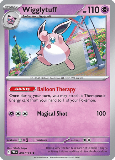Wigglytuff - Paldea Evolved 84