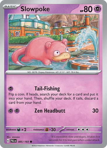Slowpoke - Paldea Evolved 85