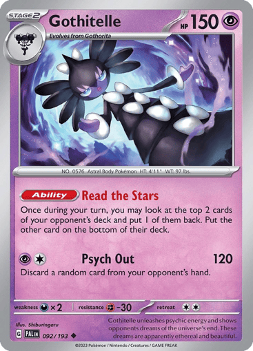 Gothitelle - Paldea Evolved 92