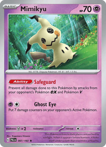 Mimikyu - Paldea Evolved 97