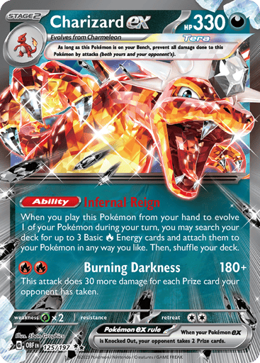 Charizard ex - Obsidian Flames 125