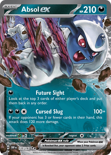 Absol ex - Obsidian Flames 135