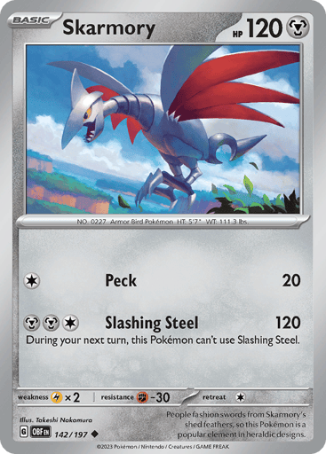 Skarmory - Obsidian Flames 142