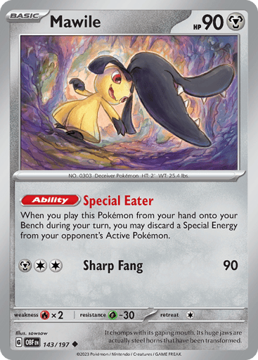 Mawile - Obsidian Flames 143