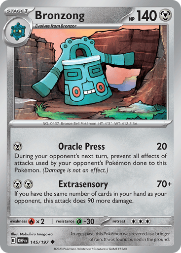Bronzong - Obsidian Flames 145