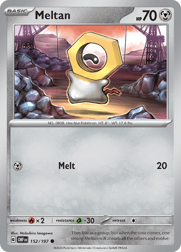 Meltan - Obsidian Flames 152