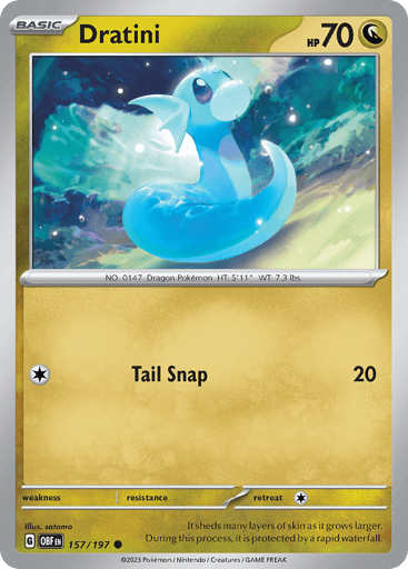 Dratini - Obsidian Flames 157