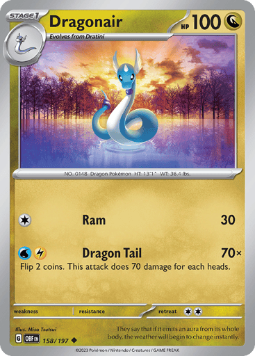 Dragonair - Obsidian Flames 158