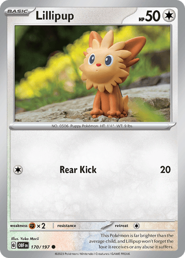 Lillipup - Obsidian Flames 170