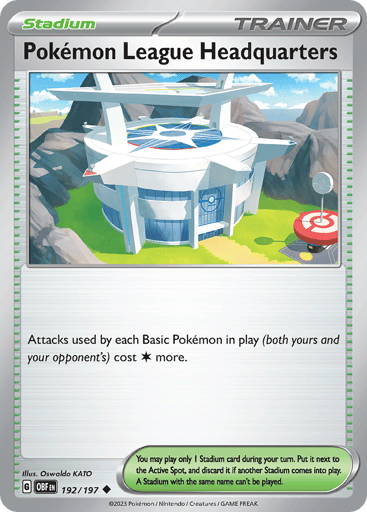 Pokémon League Headquarters - Obsidian Flames 192