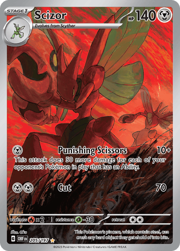 Scizor - Obsidian Flames 205