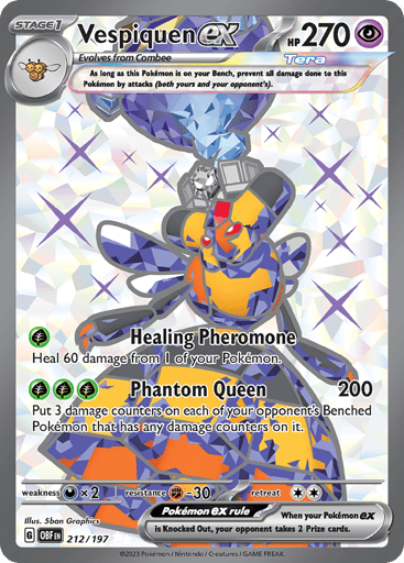 Vespiquen ex - Obsidian Flames 212