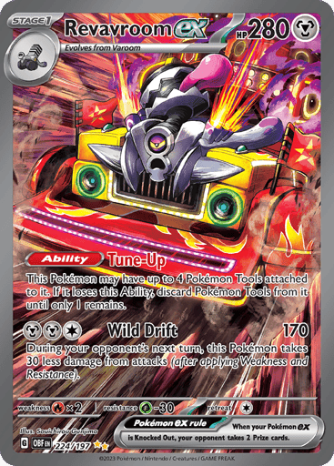 Revavroom ex - Obsidian Flames 224