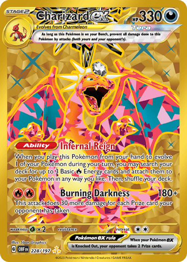 Charizard ex - Obsidian Flames 228