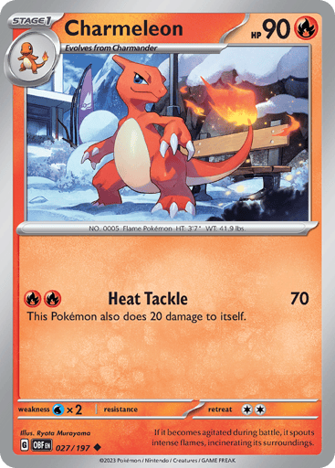 Charmeleon - Obsidian Flames 27