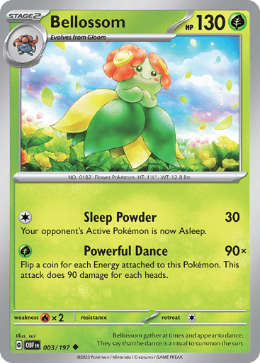 Bellossom - Obsidian Flames 3
