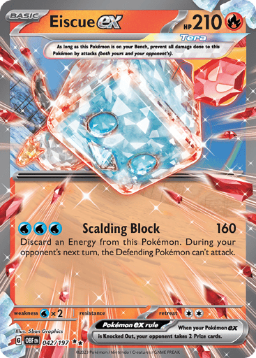 Eiscue ex - Obsidian Flames 42