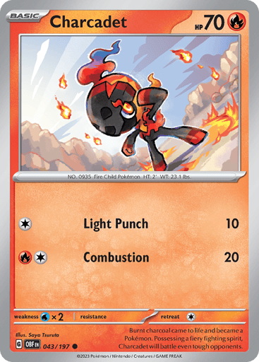 Charcadet - Obsidian Flames 43