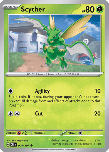 Scyther - Obsidian Flames 4