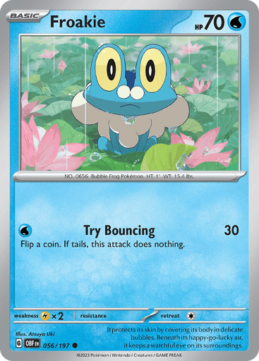 Froakie - Obsidian Flames 56