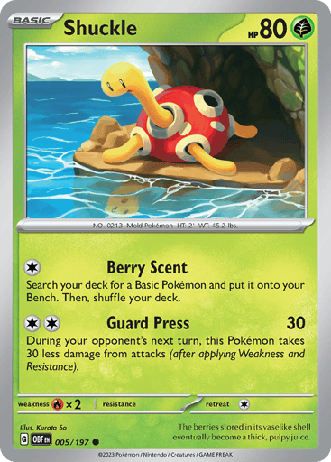 Shuckle - Obsidian Flames 5