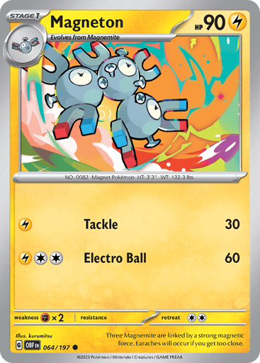 Magneton - Obsidian Flames 64