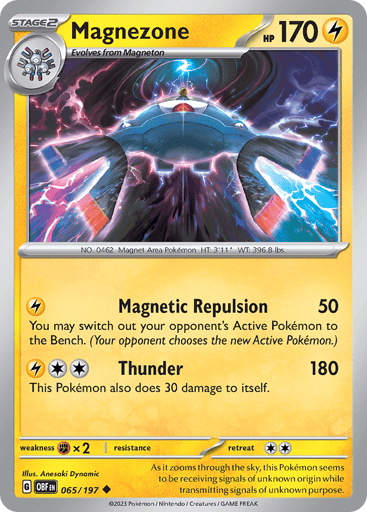 Magnezone - Obsidian Flames 65