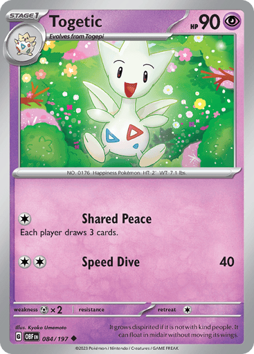 Togetic - Obsidian Flames 84