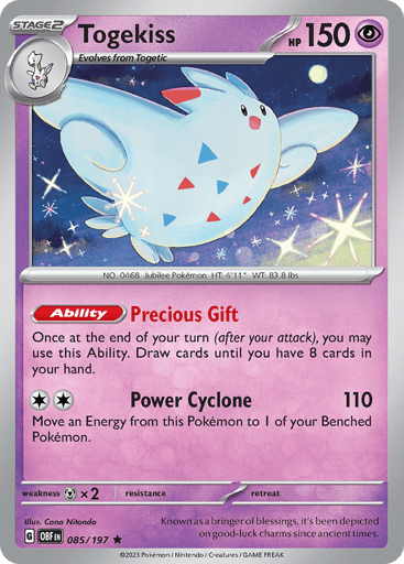 Togekiss - Obsidian Flames 85