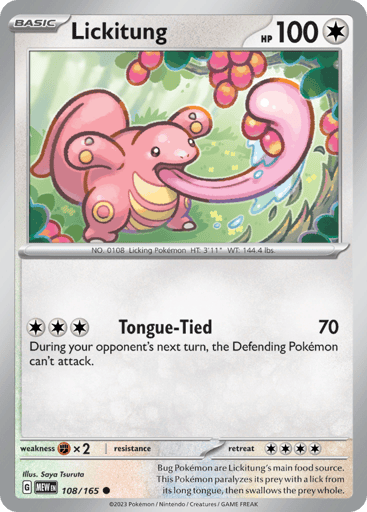 Lickitung - 151 108