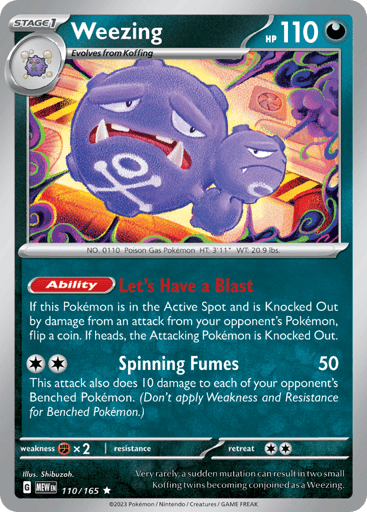 Weezing - 151 110