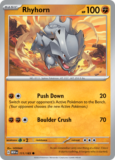 Rhyhorn - 151 111