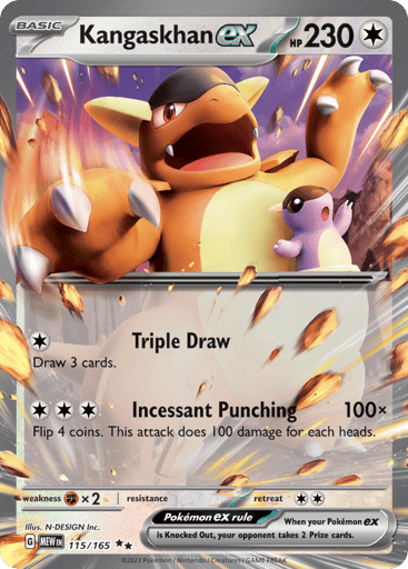 Kangaskhan ex - 151 115