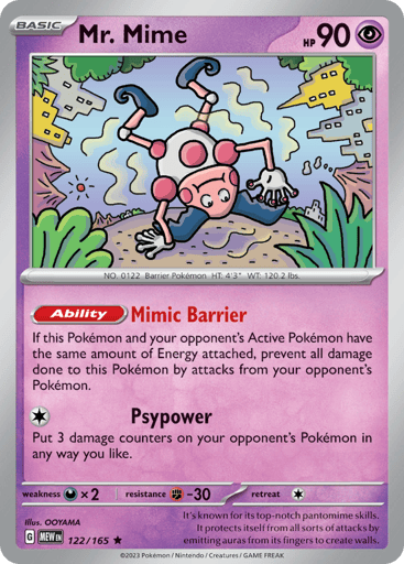 Mr. Mime - 151 122