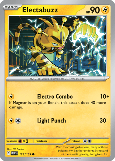 Electabuzz - 151 125