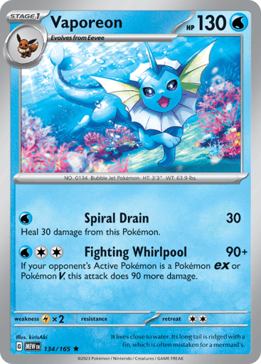 Vaporeon - 151 134