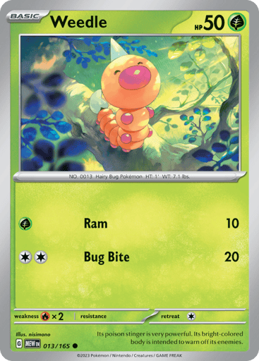 Weedle - 151 13