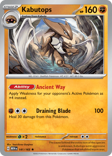 Kabutops - 151 141