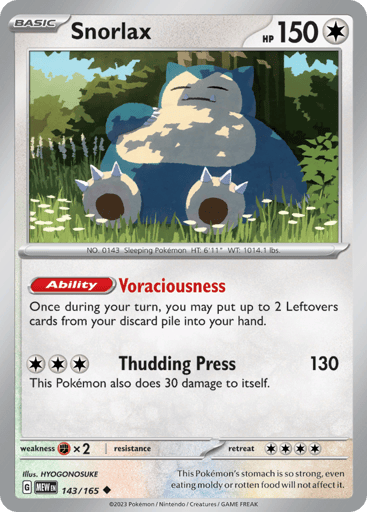 Snorlax - 151 143
