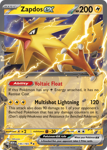 Zapdos ex - 151 145