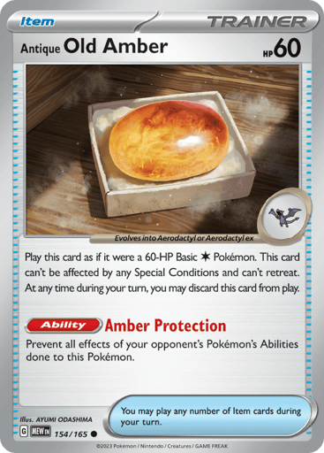 Antique Old Amber - 151 154