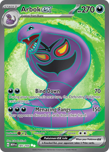 Arbok ex - 151 185