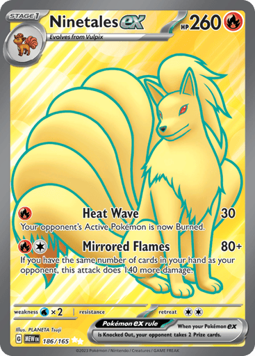 Ninetales ex - 151 186