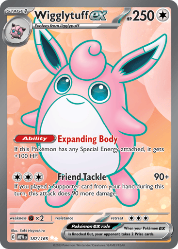 Wigglytuff ex - 151 187